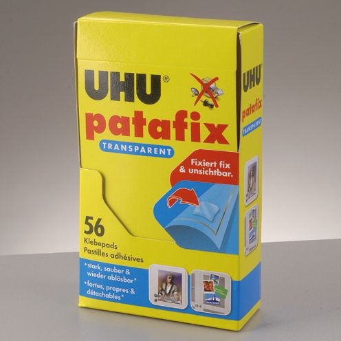 1948815 UHU - Patafix - Transparent glue pads - 56 pcs
